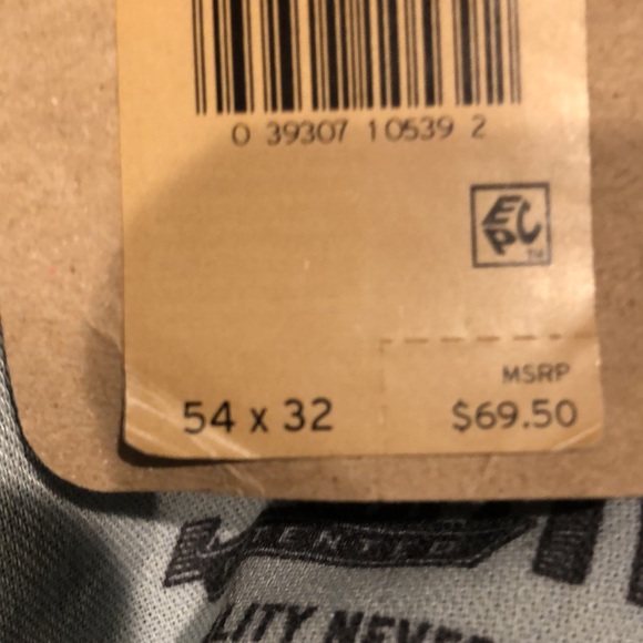 Plus Size LEVIS 54W x 32L - Picture 6 of 10